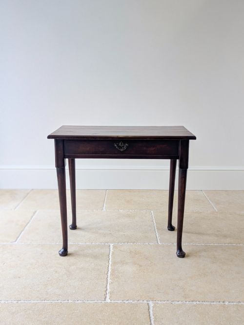 fig 1. Antique Georgian Mahogany Side Table c.1750