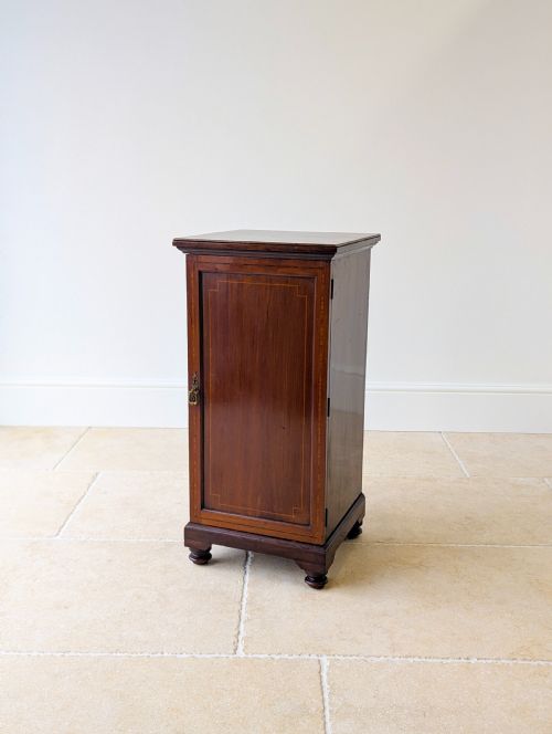 Antique Edwardian Mahogany Record Cabinet C.1910