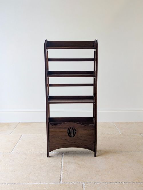 fig 1. Antique Arts & Crafts Oak Bookcase c.1920