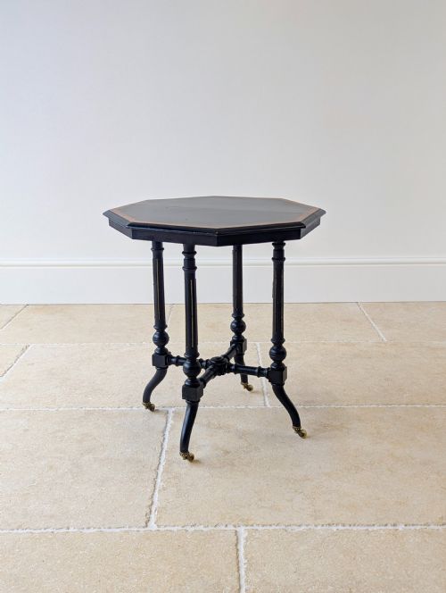ANTIQUE VICTORIAN AESTHETIC MOVEMENT OCCASIONAL TABLE C1890 - ADDITIONAL PHOTO 8