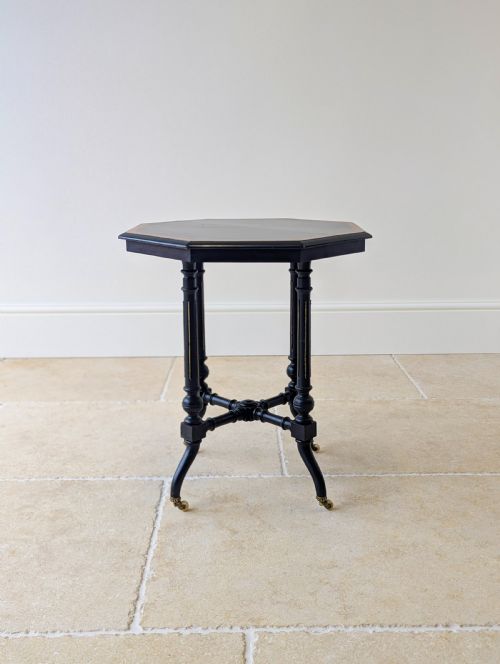 ANTIQUE VICTORIAN AESTHETIC MOVEMENT OCCASIONAL TABLE C1890 - ADDITIONAL PHOTO 10