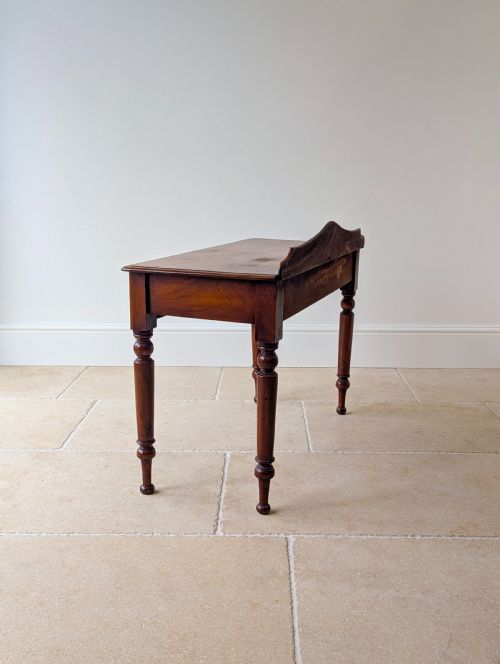 ANTIQUE VICTORIAN MAHOGANY WRITING TABLE C1870 - ADDITIONAL PHOTO 12