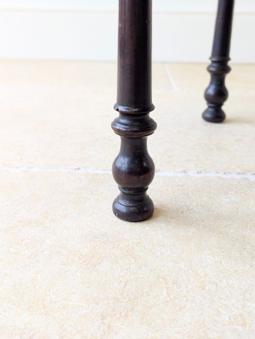 ANTIQUE GEORGIAN OAK LOWBOY C1800 - ADDITIONAL PHOTO 9