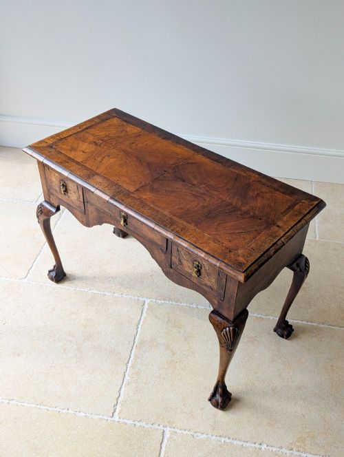 fig 1. Antique George II Walnut Lowboy c.1730