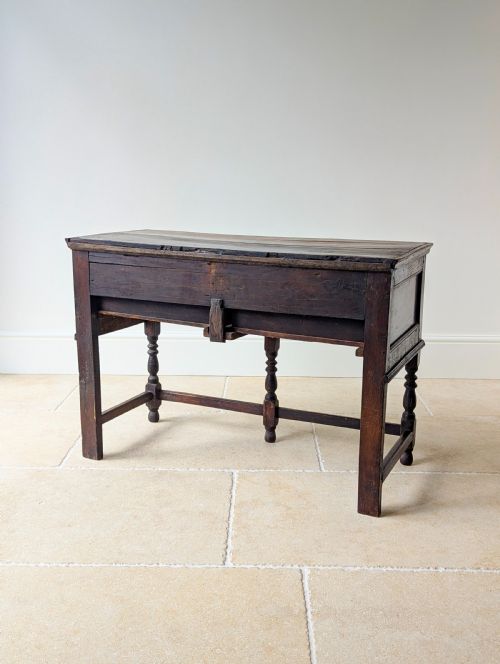 ANTIQUE LATE 17TH CENTURY OAK DRESSER BASE C1690 - ADDITIONAL PHOTO 17