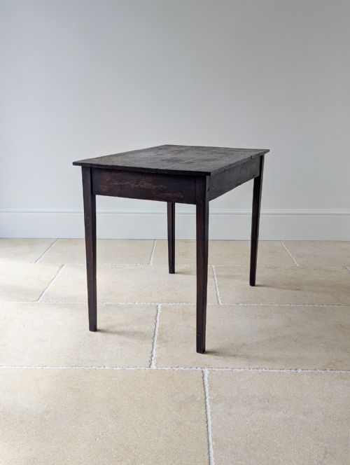 ANTIQUE GEORGE III COUNTRY HOUSE OAK SIDE TABLE C1800 - ADDITIONAL PHOTO 13