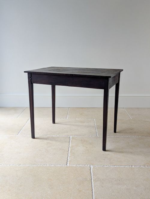 ANTIQUE GEORGE III COUNTRY HOUSE OAK SIDE TABLE C1800 - ADDITIONAL PHOTO 14