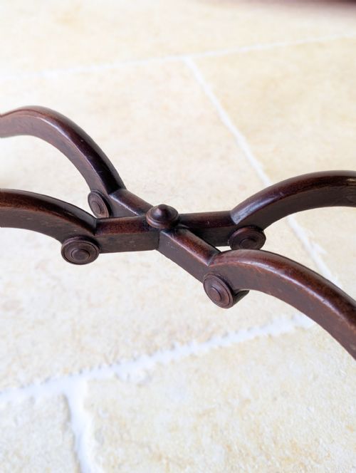 ANTIQUE REGENCY MAHOGANY PEMBROKE TABLE C1820 - ADDITIONAL PHOTO 7
