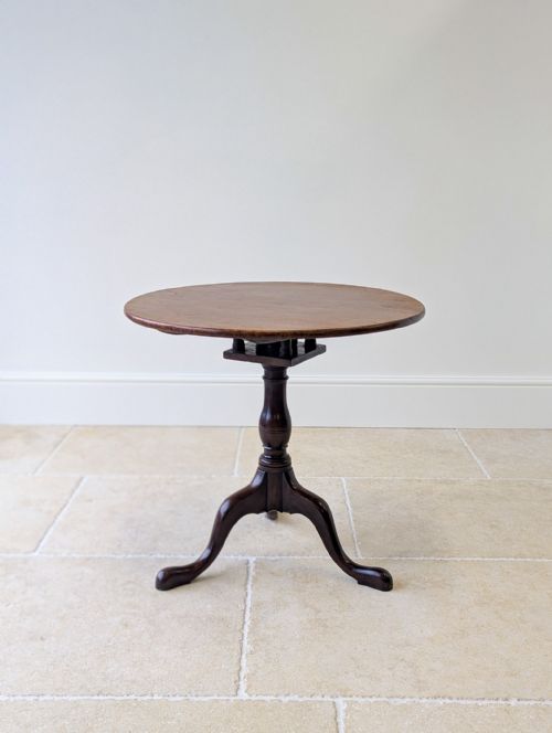 Antique Georgian Mahogany Tripod Table C.1790