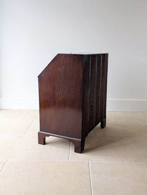 ANTIQUE GEORGE III MAHOGANY BUREAU C1770 - ADDITIONAL PHOTO 19
