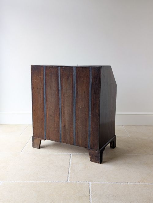 ANTIQUE GEORGE III MAHOGANY BUREAU C1770 - ADDITIONAL PHOTO 20