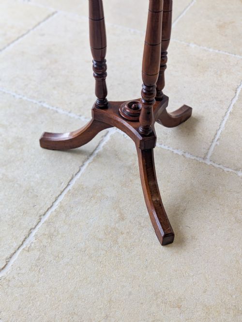 ANTIQUE REGENCY MAHOGANY OCTAGONAL OCCASIONAL TABLE C1820 - ADDITIONAL PHOTO 17