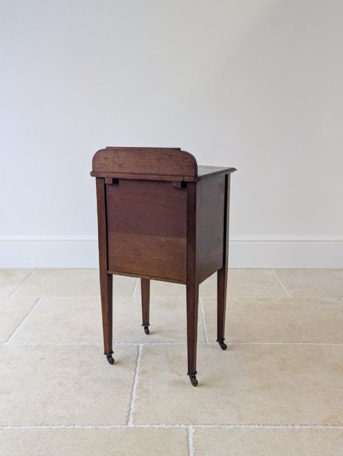 ANTIQUE VICTORIAN MAHOGANY BEDSIDE CABINET C1890 - ADDITIONAL PHOTO 13