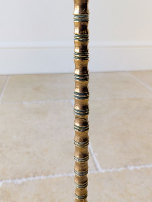 ANTIQUE EARLY 20TH CENTURY BRASS TORTOISE FLOORSTANDING CIGAR STAND C1920 - ADDITIONAL PHOTO 8