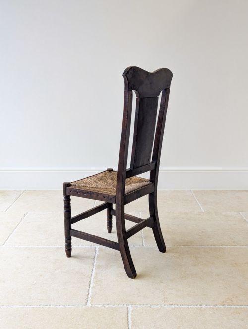 ANTIQUE VICTORIAN CARVED OAK GREEN MAN SIDE CHAIR C1890 - ADDITIONAL PHOTO 10