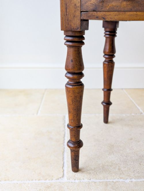 ANTIQUE VICTORIAN MAHOGANY WRITING TABLE C1870 - ADDITIONAL PHOTO 11