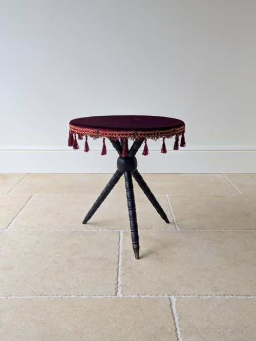 Antique Victorian Ebonised Beech Gypsy Table C.1880