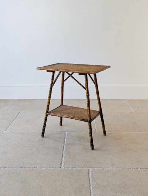 Antique Victorian Bamboo Occasional Table C.1890