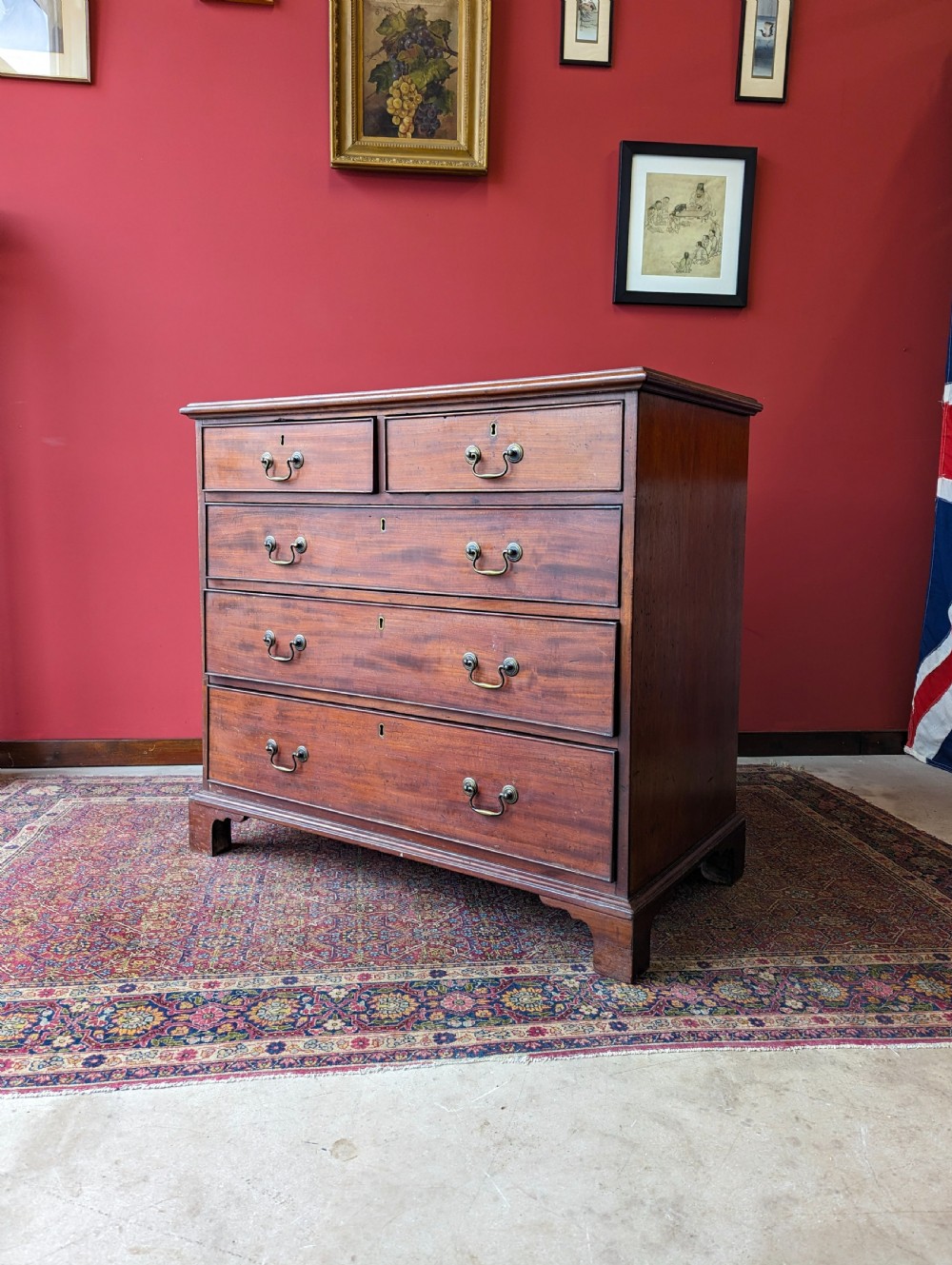 Antique Victorian Mahogany Chest of Drawers
