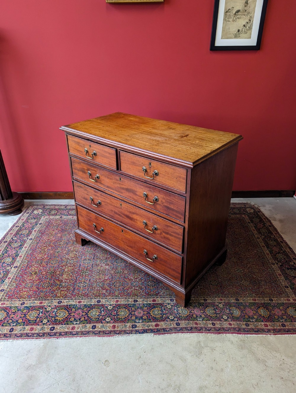 Antique Victorian Mahogany Chest of Drawers View V