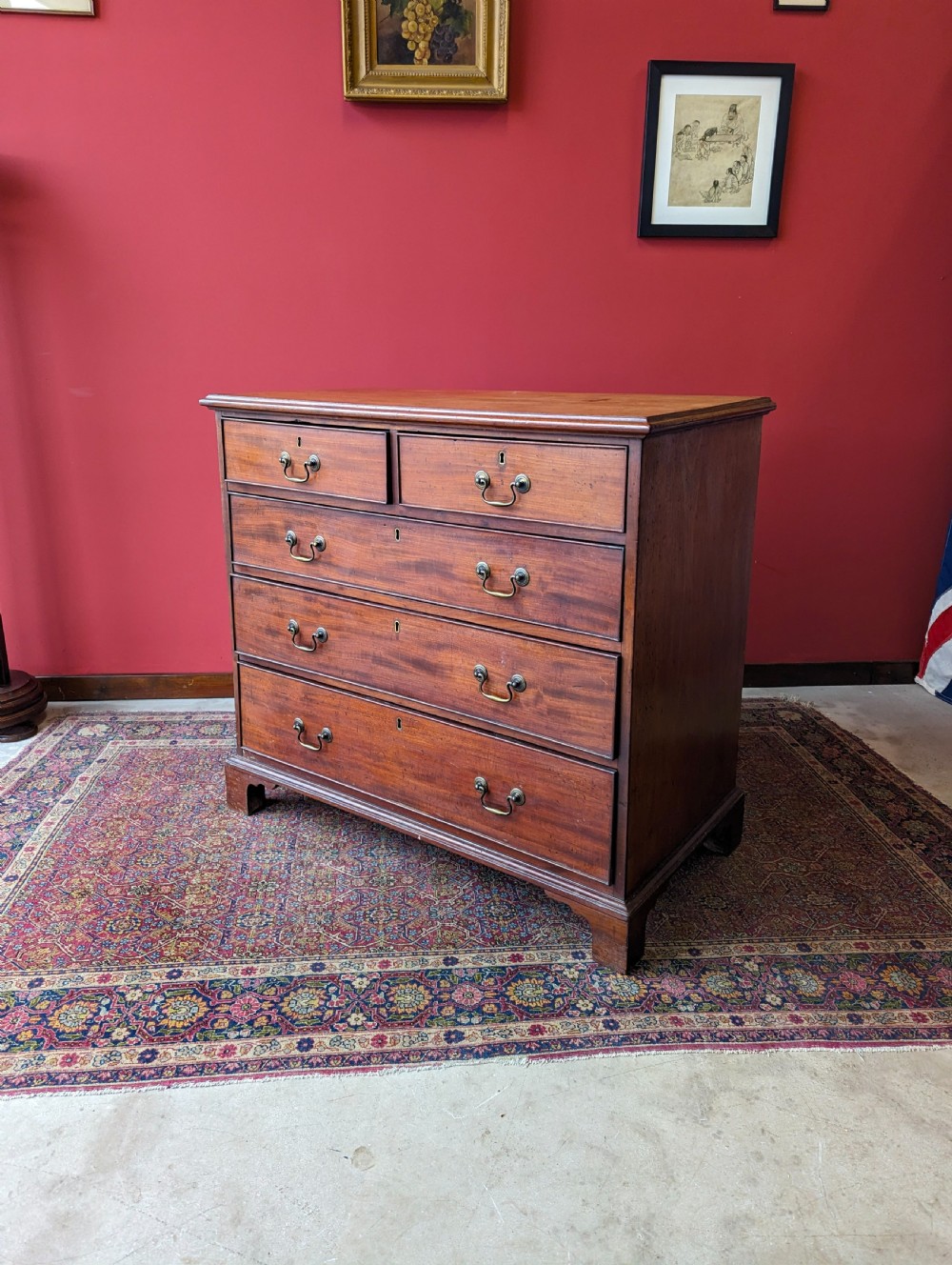 Antique Victorian Mahogany Chest of Drawers View VII