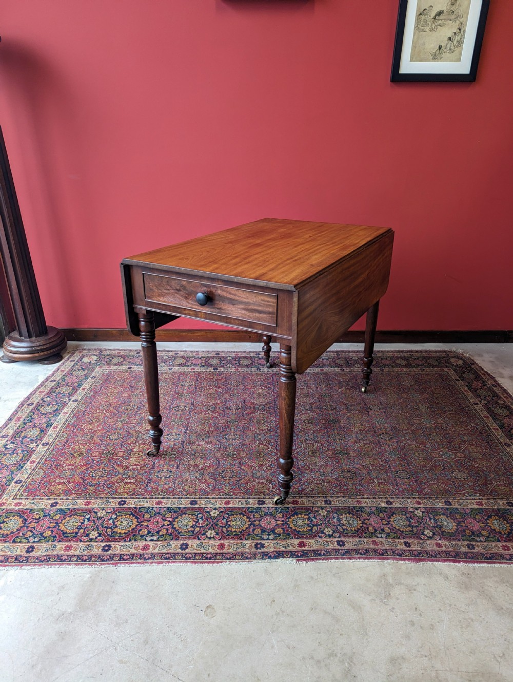 Antique Victorian Mahogany Pembroke Table