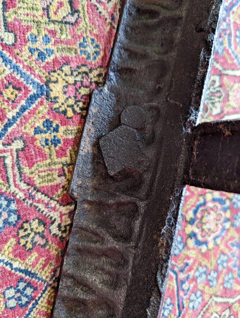 Antique Victorian Cast Iron Stick Stand View V