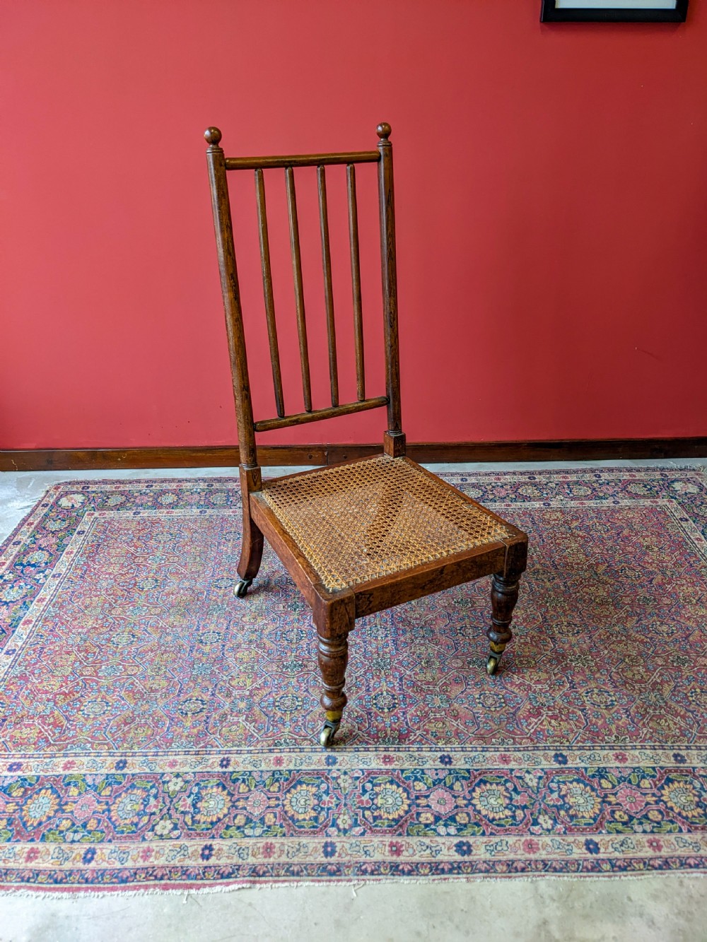 Antique 19th Century Mahogany Side Chair View VII