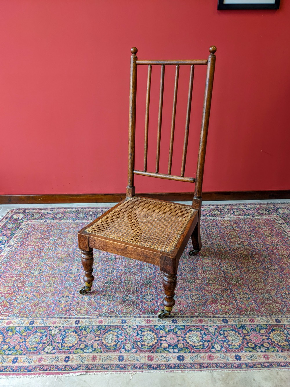 Antique 19th Century Mahogany Side Chair View VIII