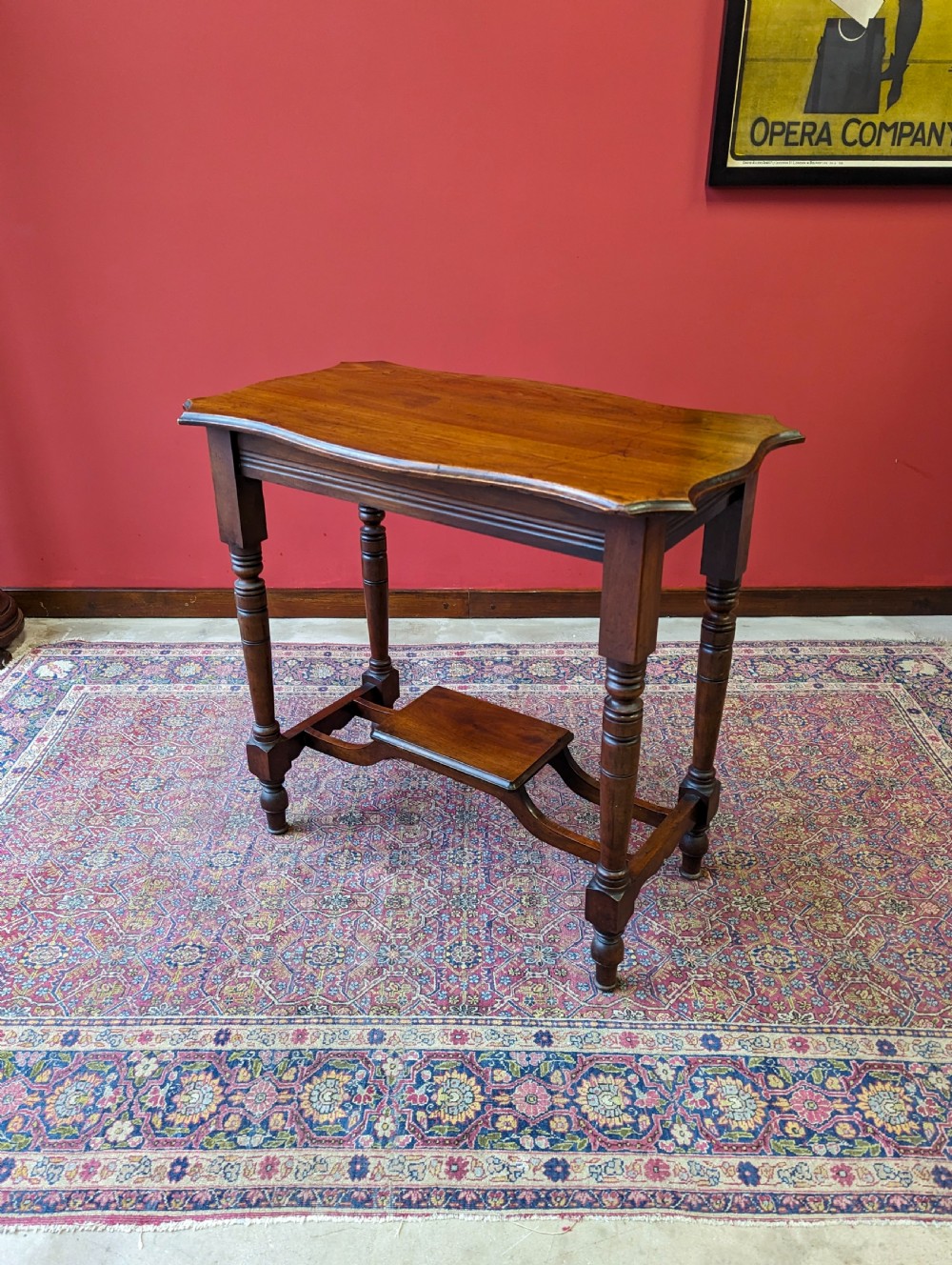 Antique Victorian Mahogany Side Table
