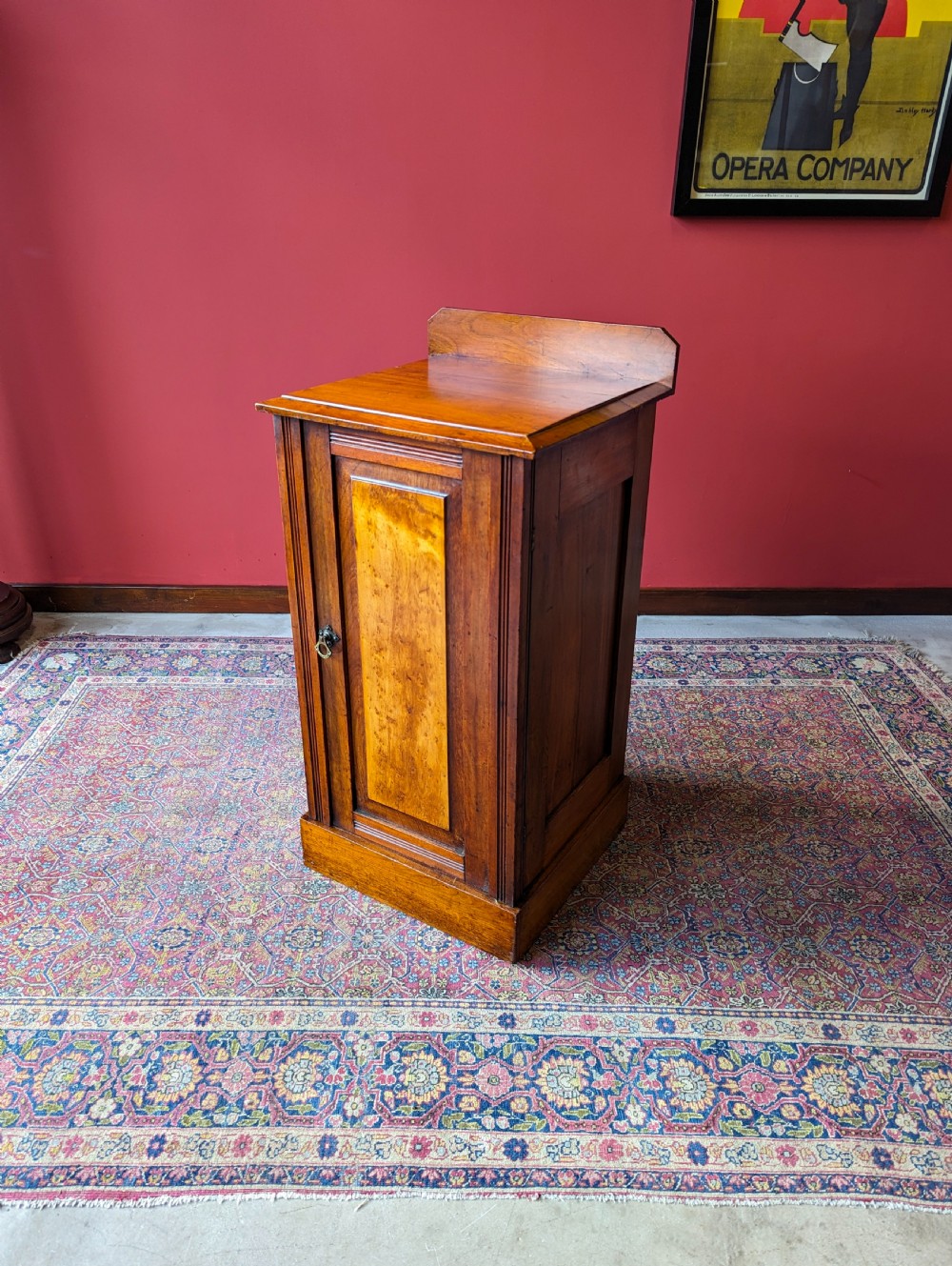 Antique Victorian Mahogany Bedside Pot Cupboard