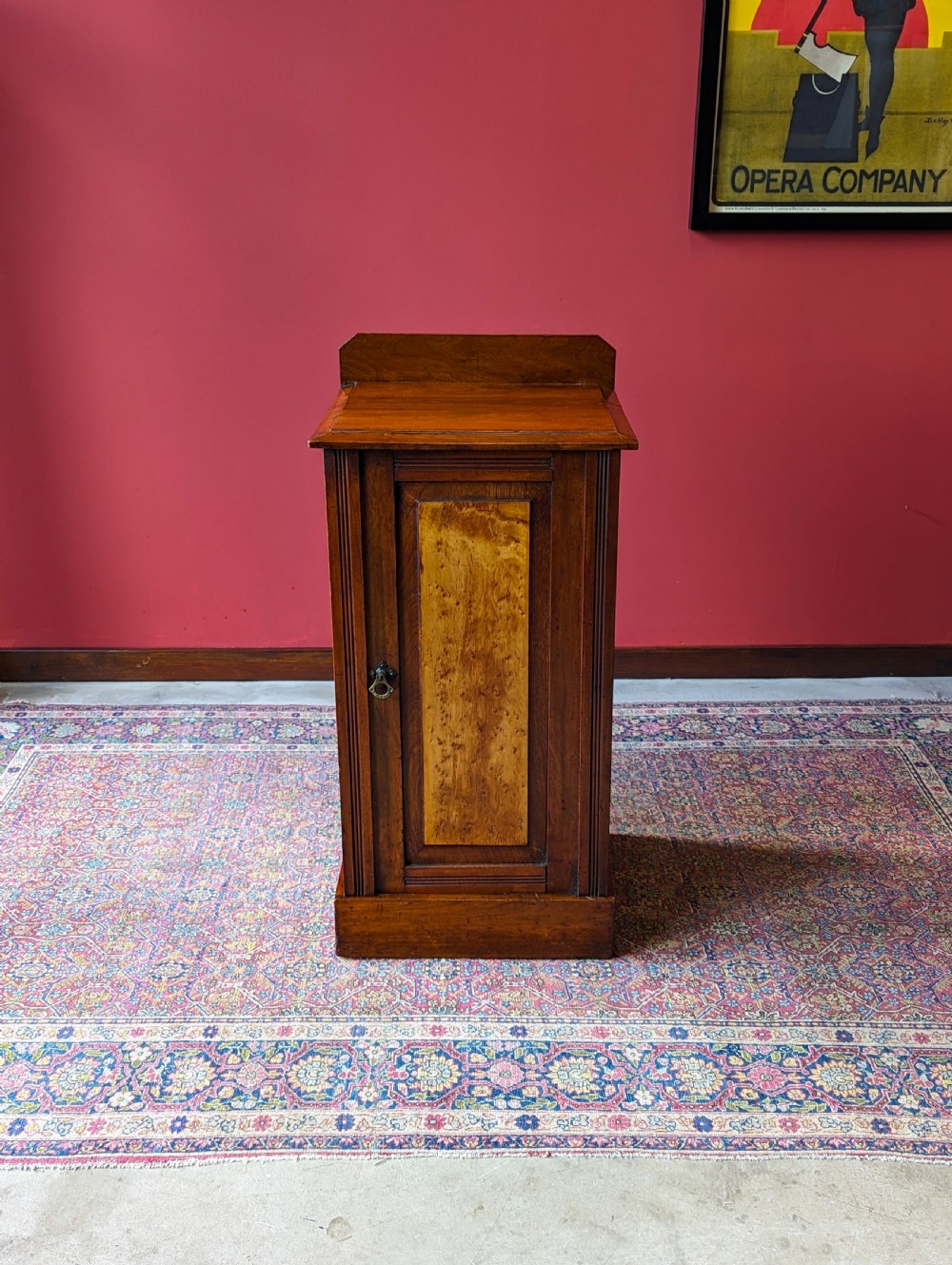 Antique Victorian Mahogany Bedside Pot Cupboard View II