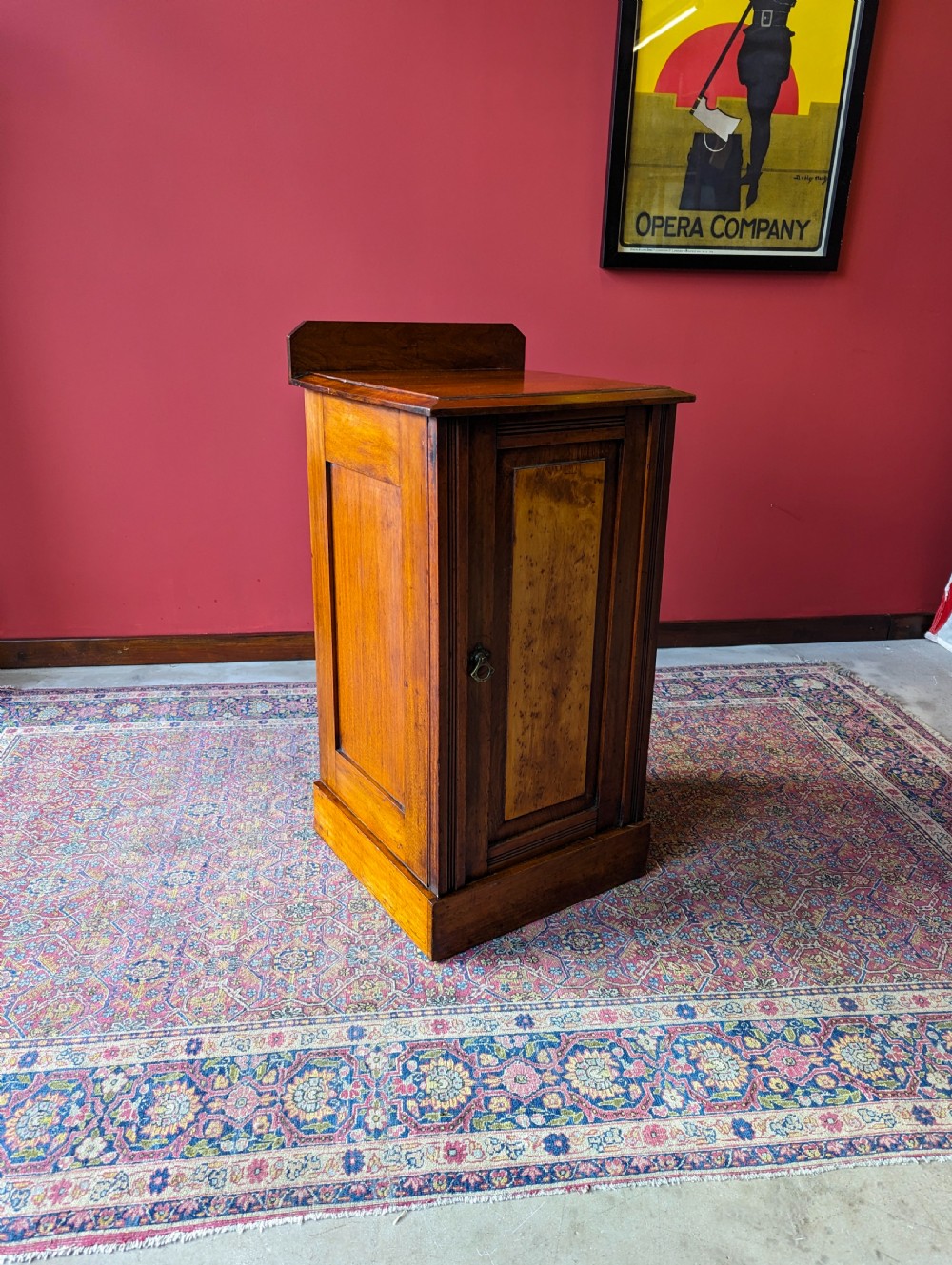 Antique Victorian Mahogany Bedside Pot Cupboard View VIII