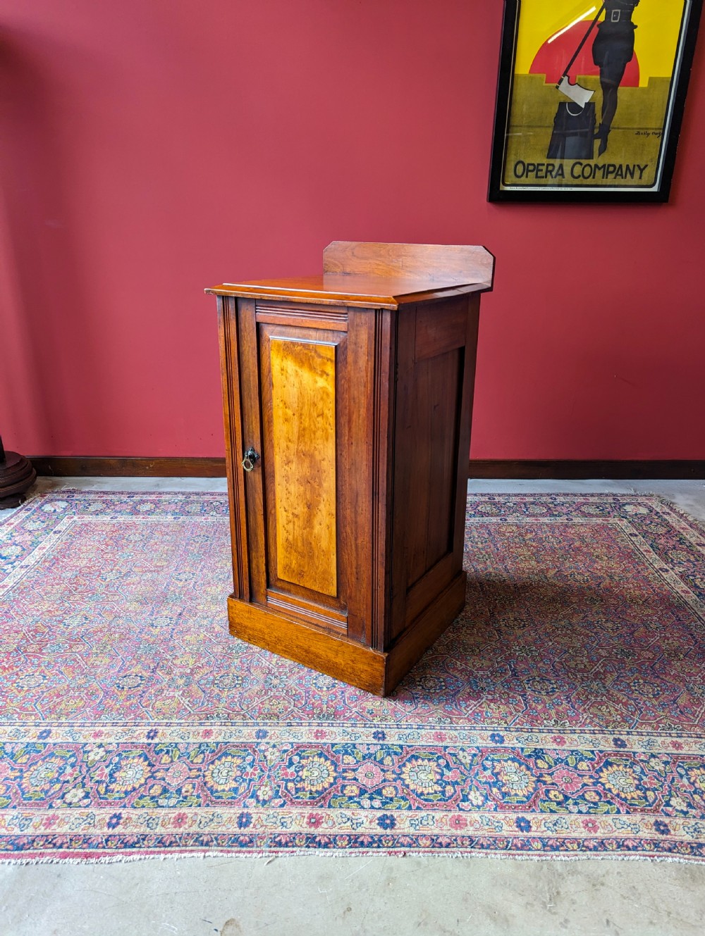 Antique Victorian Mahogany Bedside Pot Cupboard View IX