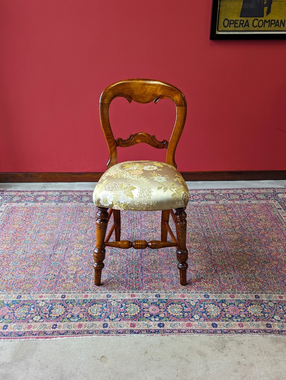 Antique 19th Century Mahogany Parlour Chair View II
