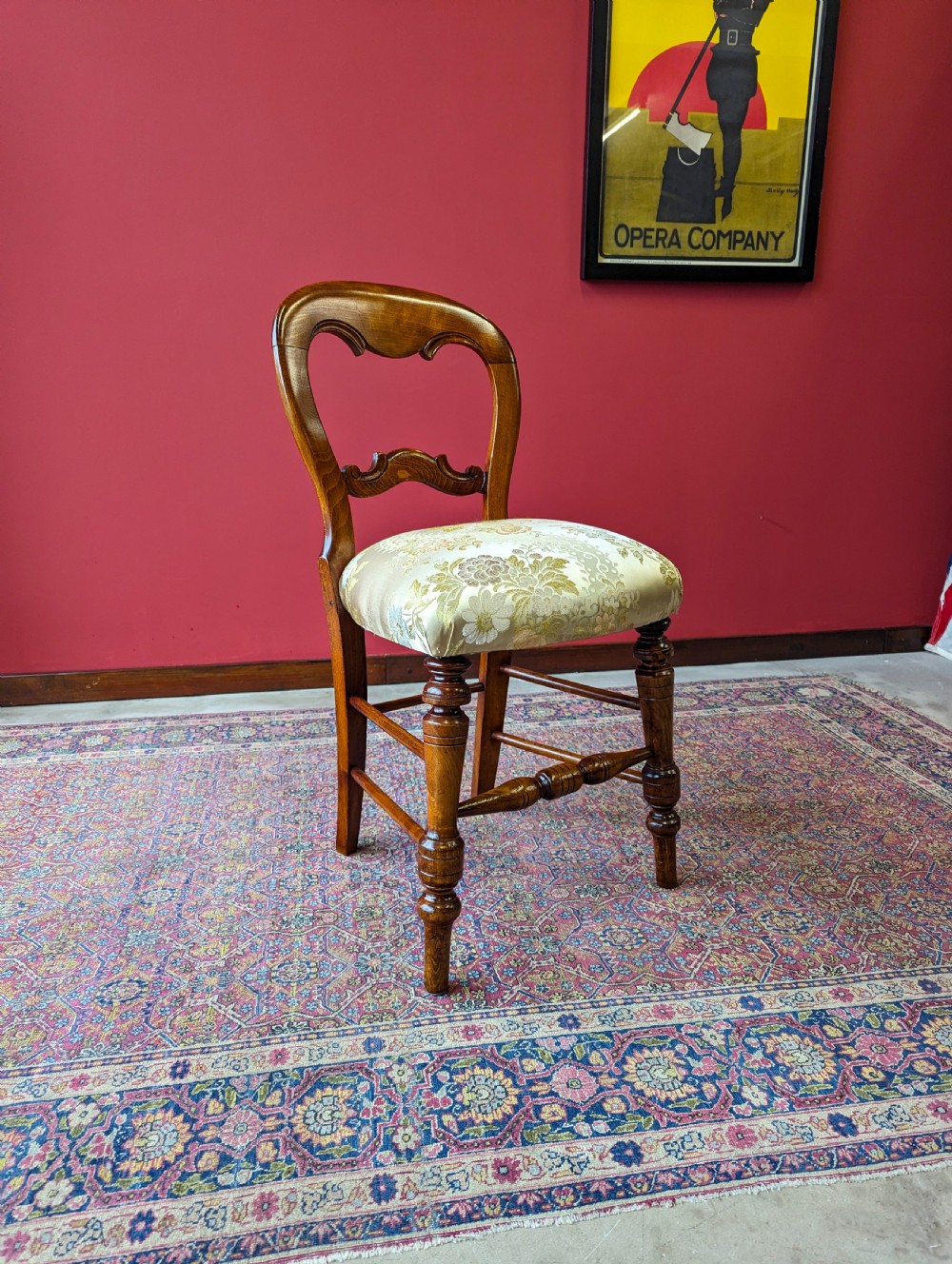 Antique 19th Century Mahogany Parlour Chair View III