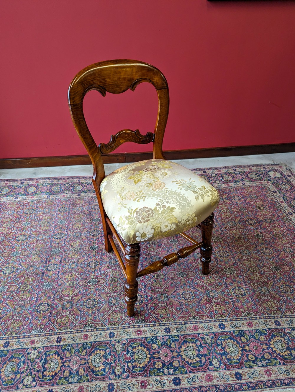 Antique 19th Century Mahogany Parlour Chair View IV