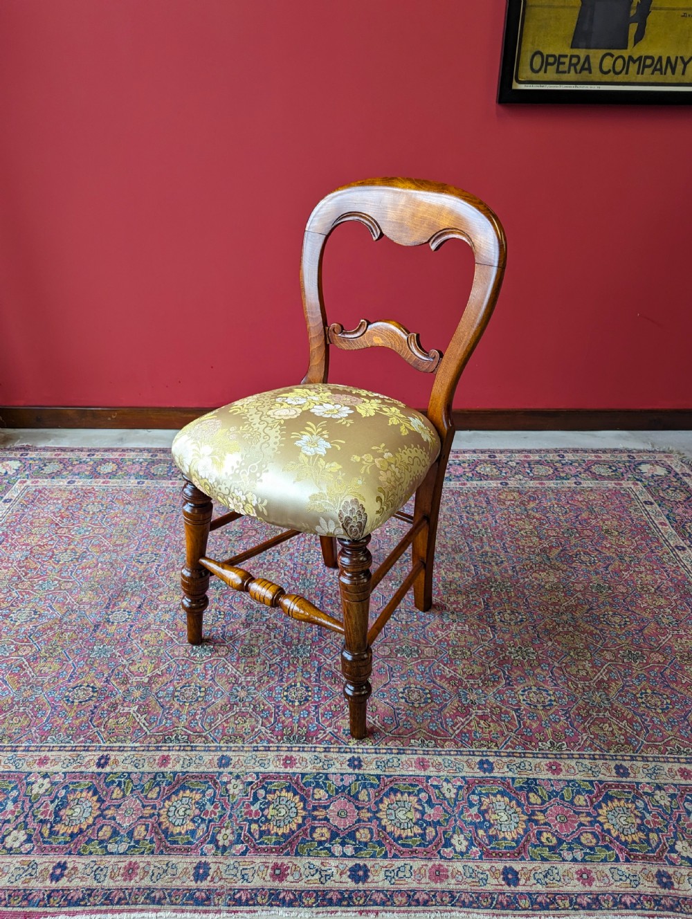 Antique 19th Century Mahogany Parlour Chair View VI