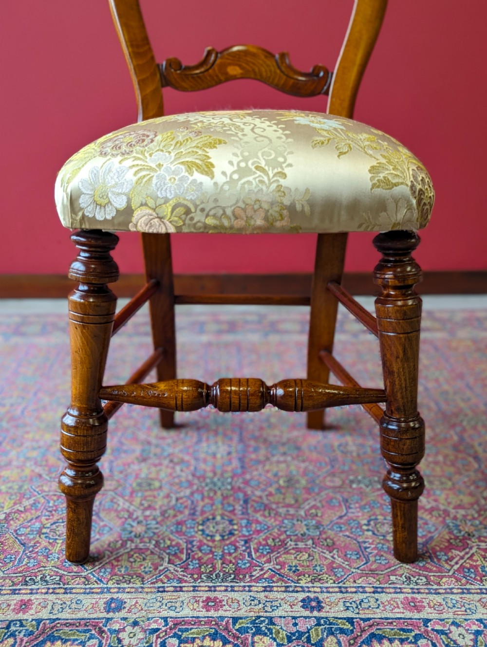 Antique 19th Century Mahogany Parlour Chair View VII
