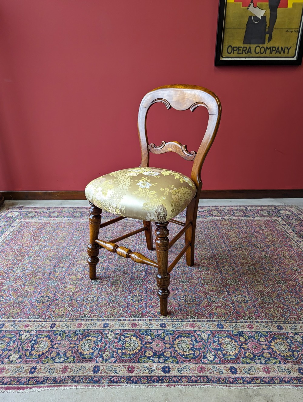 Antique 19th Century Mahogany Parlour Chair View X