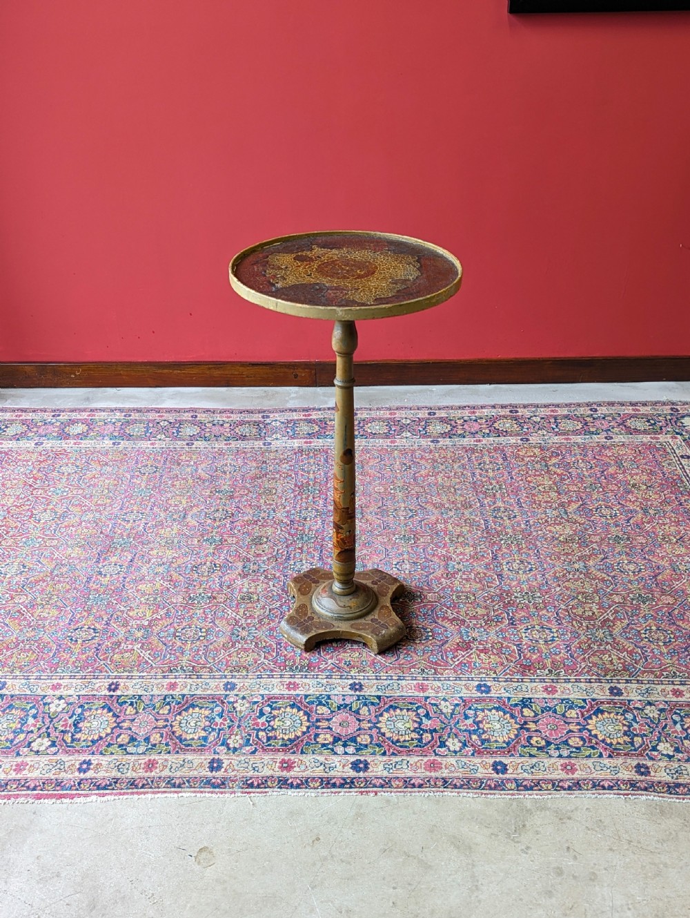 Antique Early 20th Century Chinoiserie Wine Table