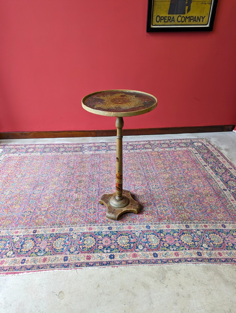 Antique Early 20th Century Chinoiserie Wine Table View VII