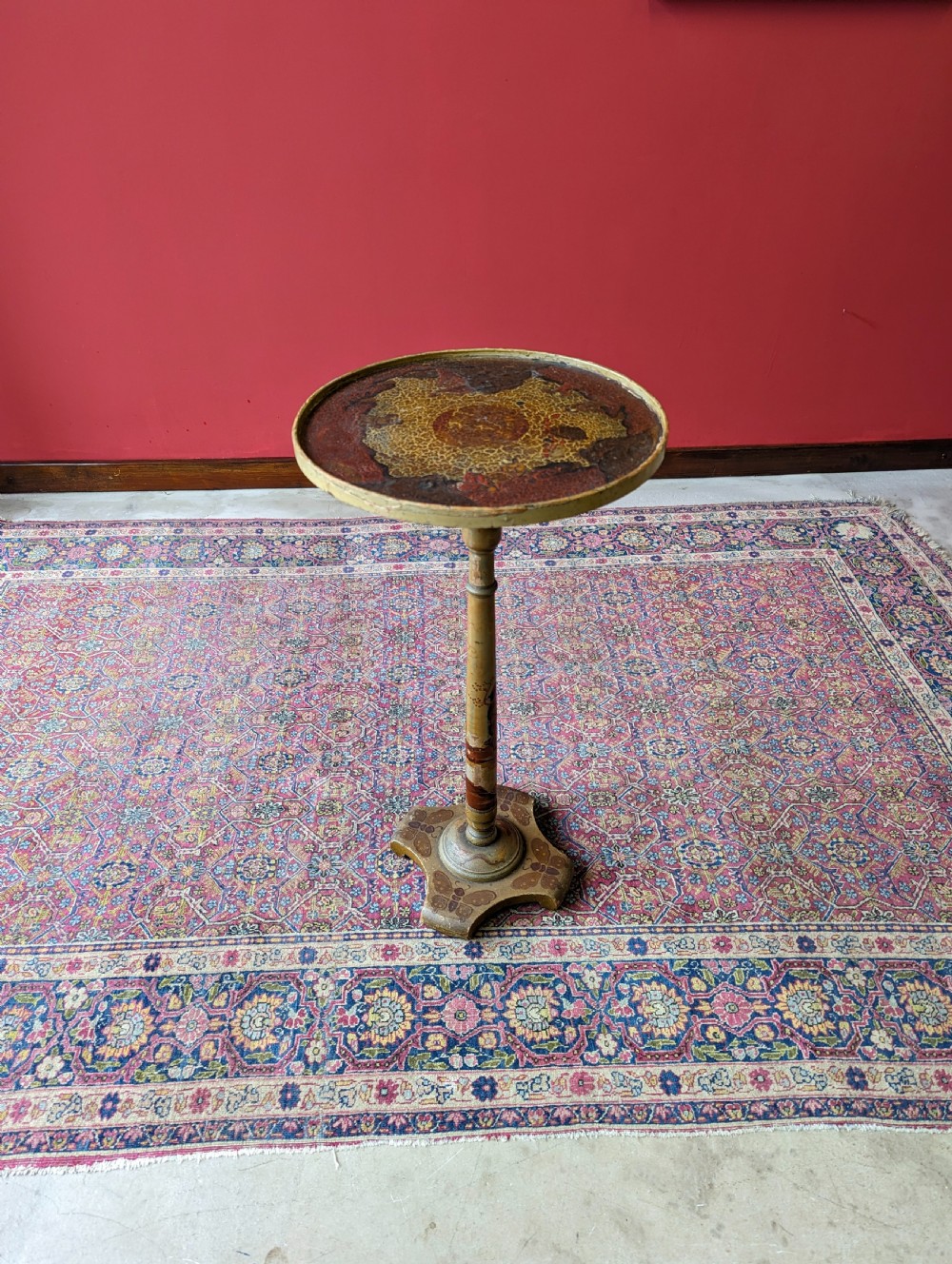 Antique Early 20th Century Chinoiserie Wine Table View VIII