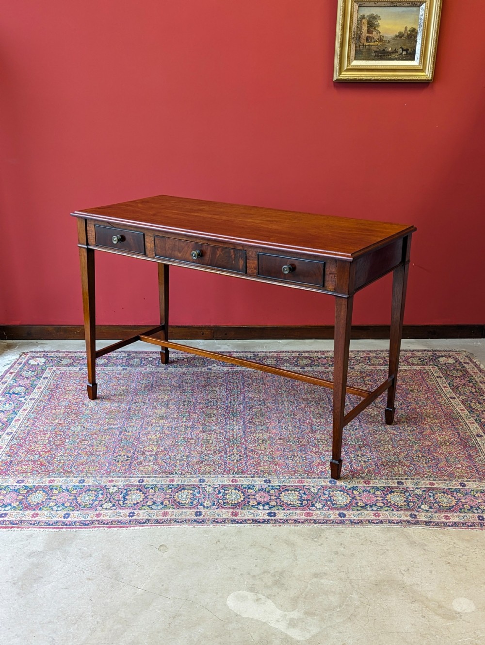 Antique Victorian Mahogany Writing Table