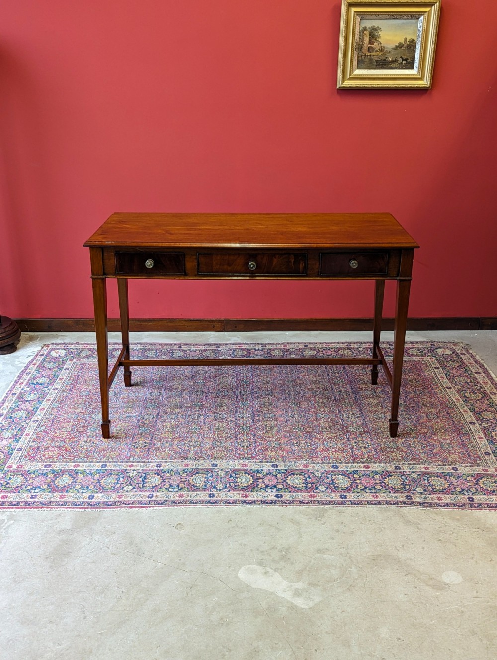 Antique Victorian Mahogany Writing Table View II