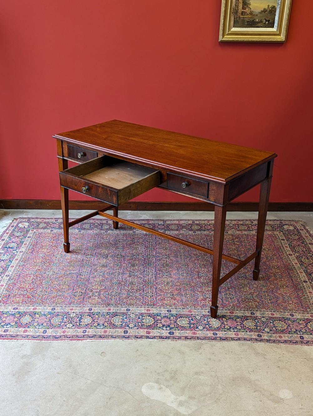 Antique Victorian Mahogany Writing Table View III