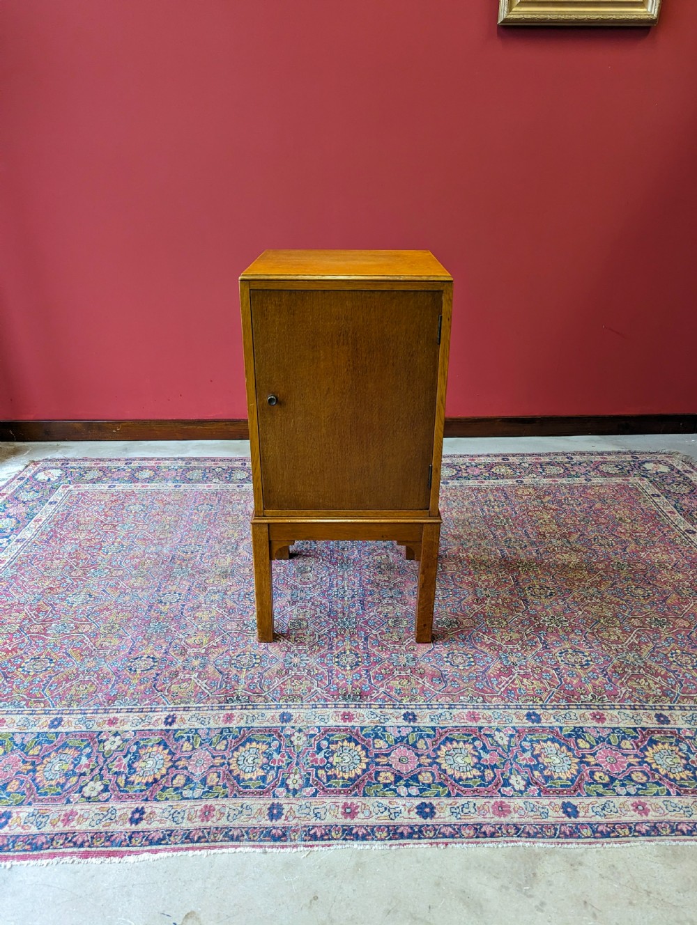Antique 1920’s Light Oak Bedside Cupboard View II
