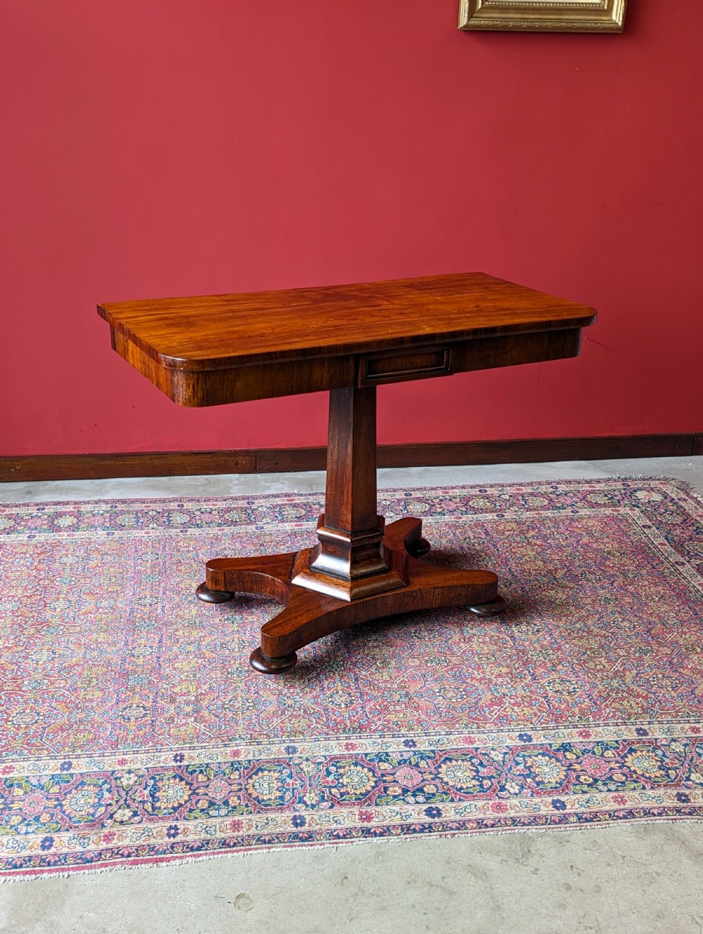 Antique 19th Century Rosewood Console Table View III