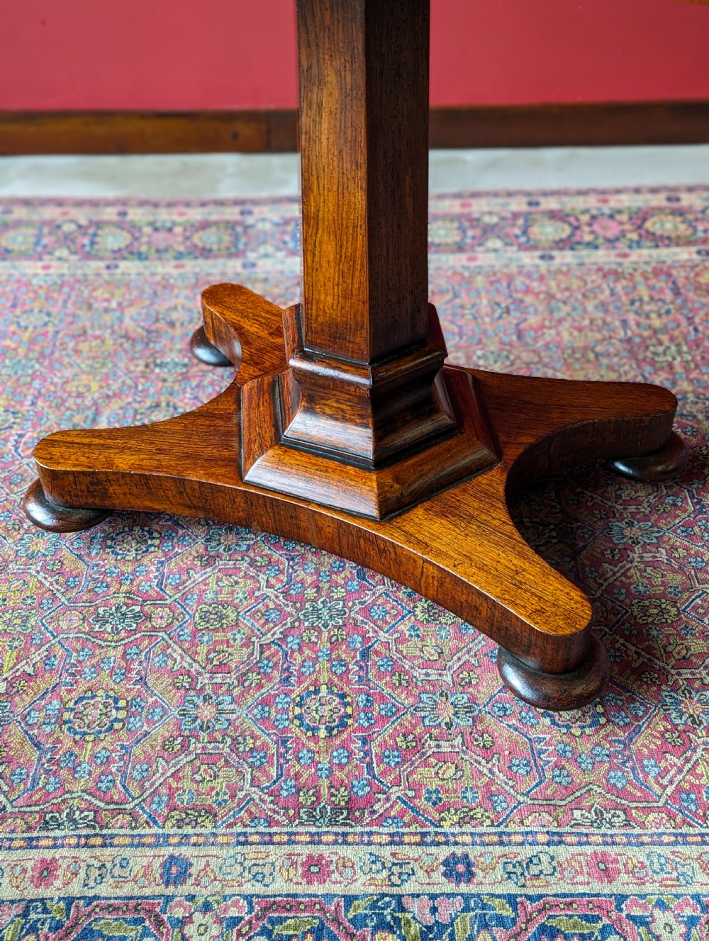 Antique 19th Century Rosewood Console Table View IV