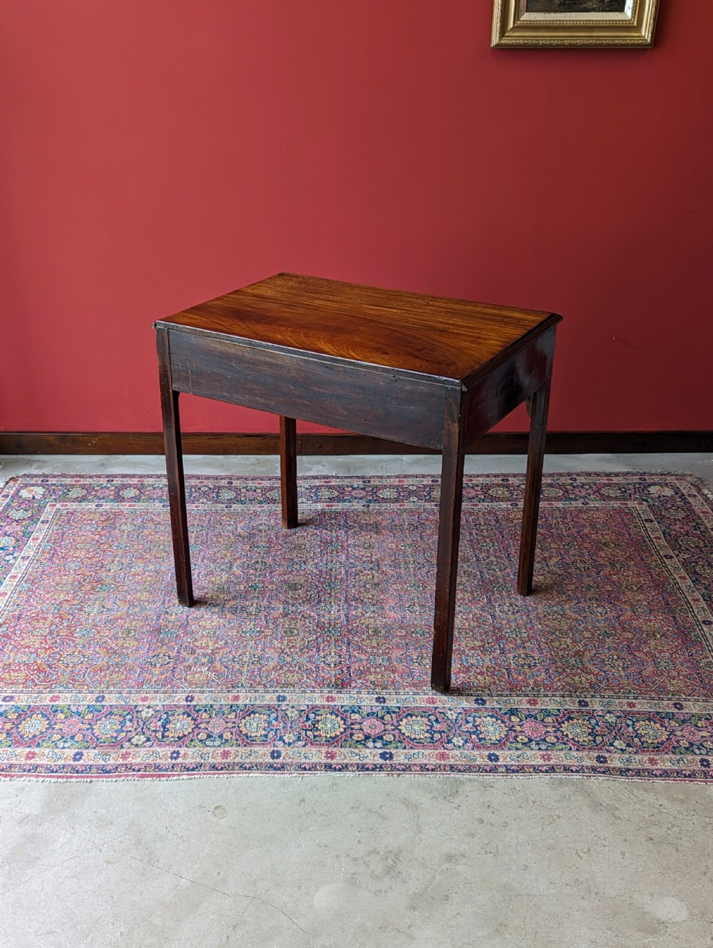 Antique Georgian Mahogany Side Table View VII